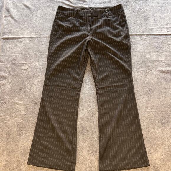 Pinstripe Flare New York & Company Trousers - Picture 4 of 8